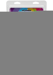 Crystal Jellies Anal Delight Trainer - Clear - Large/Small - 2 Piece Kit